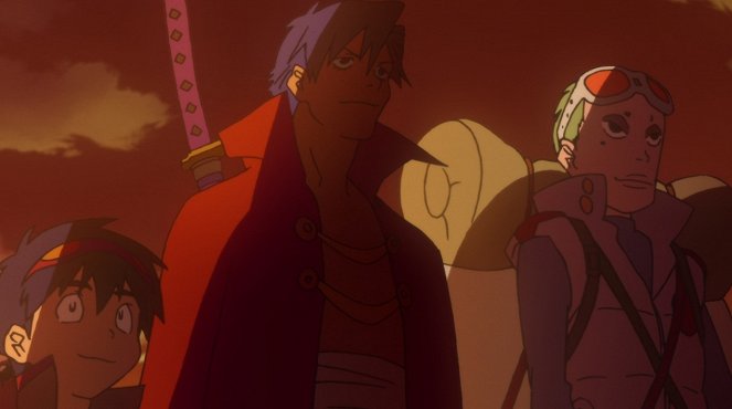 Gurren Lagann - Who Do You Think You Are, Having Two Faces!? - Photos