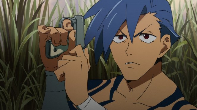 Gurren Lagann - Who Do You Think You Are, Having Two Faces!? - Photos