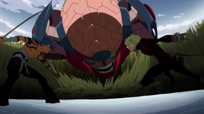 Gurren Lagann - Who Do You Think You Are, Having Two Faces!? - Photos