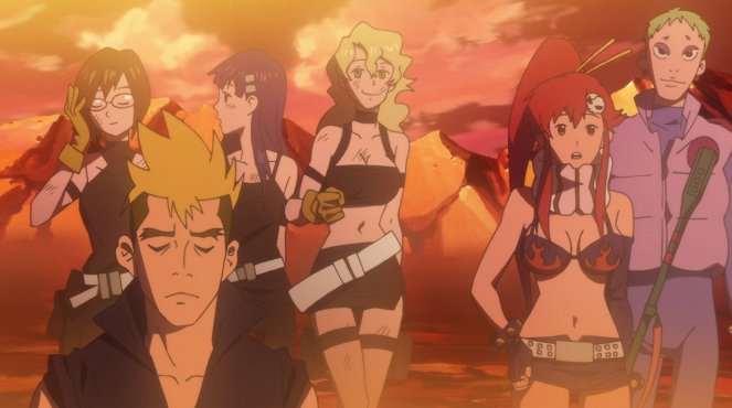 Tengen toppa Gurren Lagann - Auch mit vielen Gesichtern bist du kein starker Typ - Filmfotos