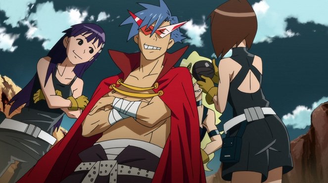 Tengen toppa Gurren Lagann - Auch mit vielen Gesichtern bist du kein starker Typ - Filmfotos