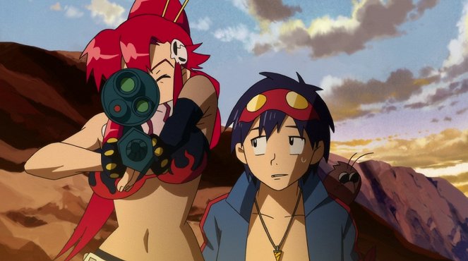 Tengen toppa Gurren Lagann - Kao ga Ōkerya Erai no ka? - Kuvat elokuvasta