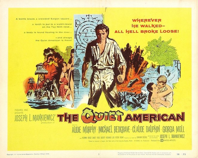 The Quiet American - Lobby Cards