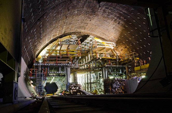 Mérnöki csodák - A világ leghosszabb alagútja - Filmfotók