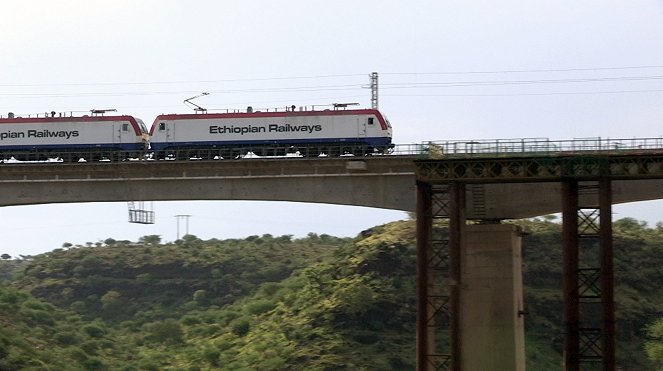 Eisenbahn-Romantik - Trambahnen und Schmugglerzüge in Äthiopien - De la película