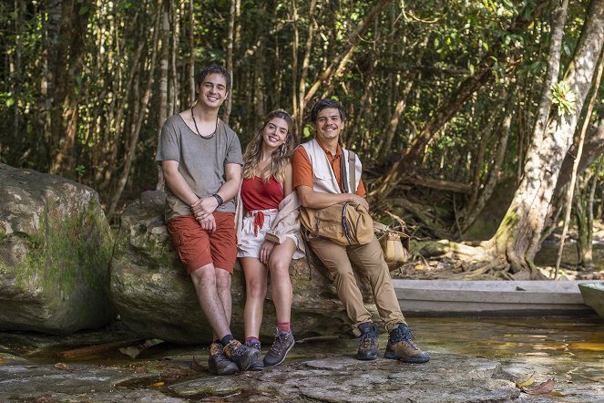 Ricos de Amor 2 - Werbefoto - Adanilo Reis, Giovanna Lancellotti, Danilo Mesquita