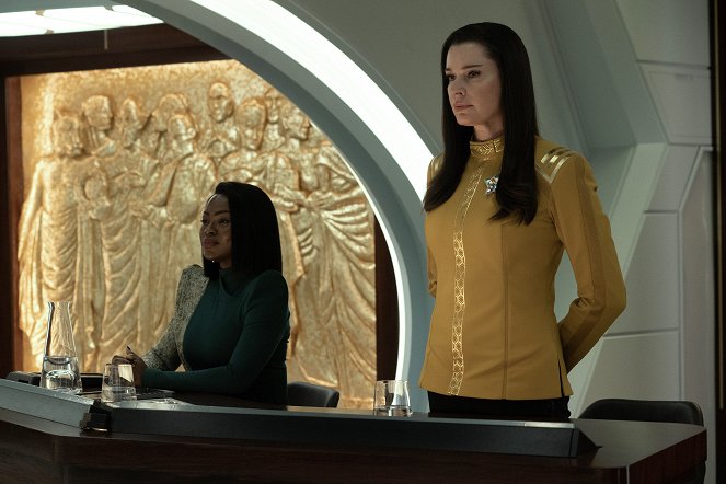 Star Trek: Strange New Worlds - Season 2 - Ad Astra per Aspera - Photos - Yetide Badaki, Anson Mount