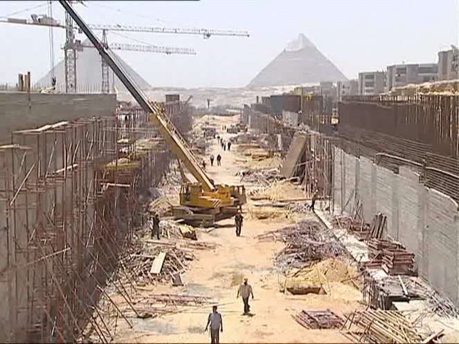 Le Grand Musée égyptien : Un chantier pharaonique - Filmfotos