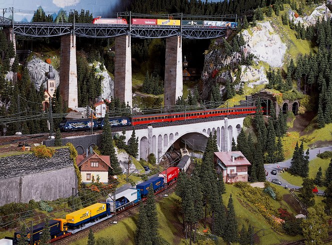 Eisenbahn-Romantik - Miniatur-Wunderland - Van film