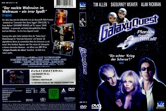 Galaxy Quest - Planlos durchs Weltall - Covers
