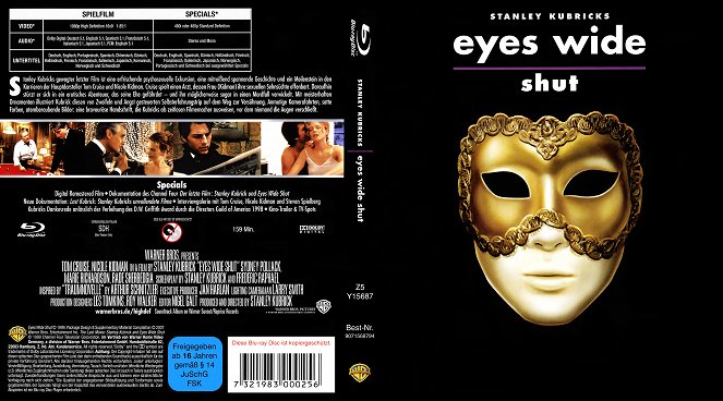 Eyes Wide Shut - Couvertures