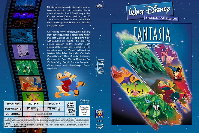 Fantasia 2000 - Carátulas