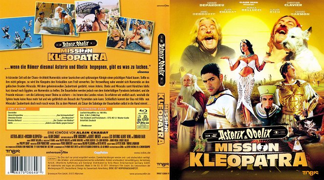 Asterix & Obelix: Mission Cleopatra - Covers