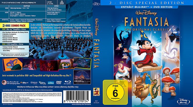 Fantasia - Couvertures