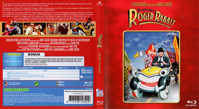 ¿Quién engañó a Roger Rabbit? - Carátulas