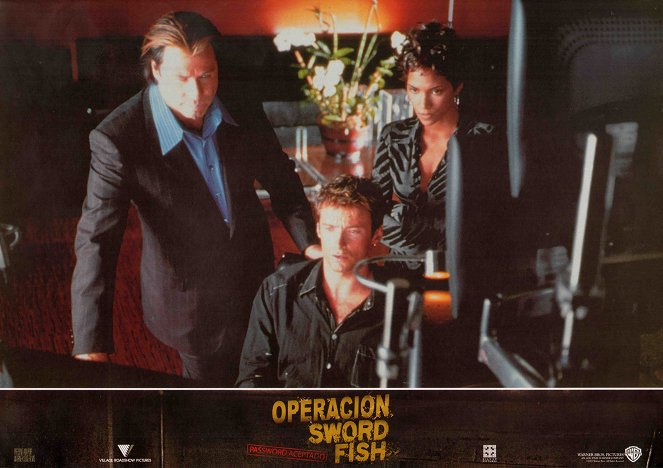 Swordfish - Lobby Cards - John Travolta, Hugh Jackman, Halle Berry