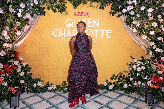 Queen Charlotte: A Bridgerton Story - Events - Queen Charlotte: A Bridgerton Story press event at Claridges on February 14, 2023 in London, England