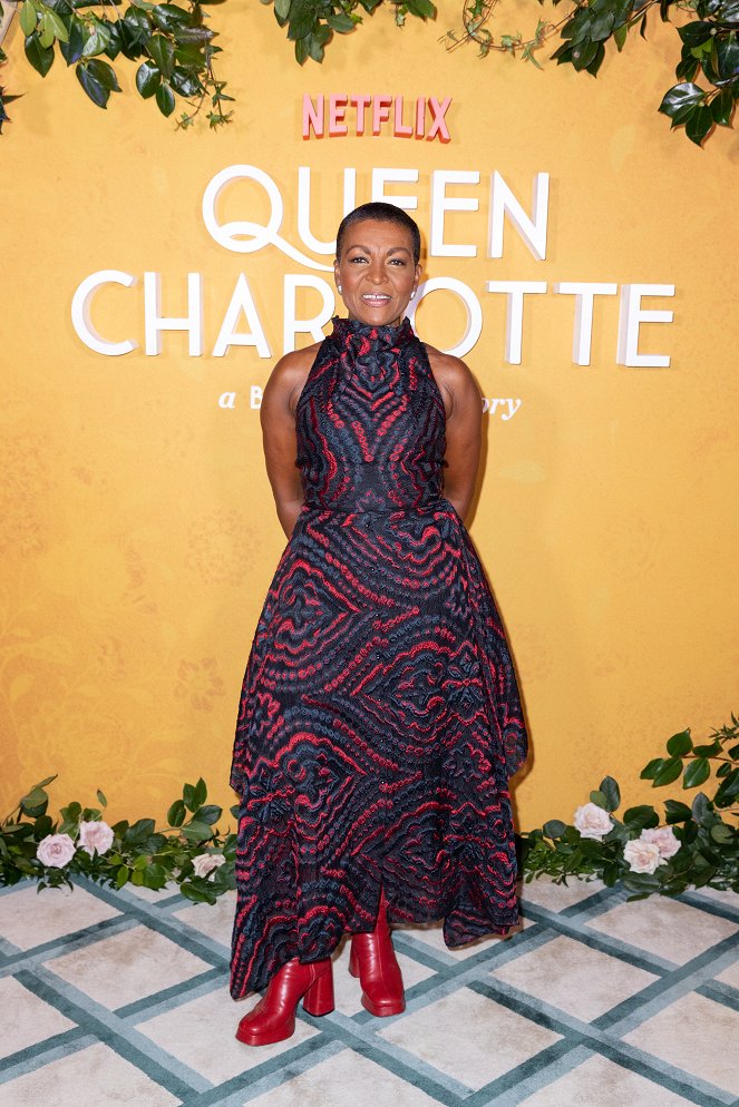 Queen Charlotte: A Bridgerton Story - Events - Queen Charlotte: A Bridgerton Story press event at Claridges on February 14, 2023 in London, England