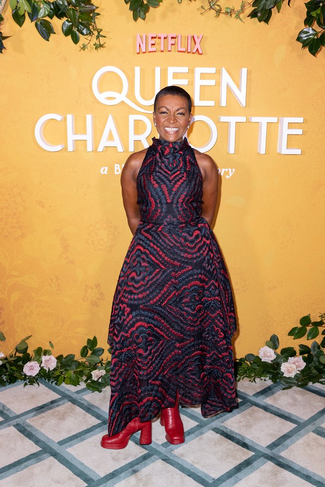 Queen Charlotte: A Bridgerton Story - Events - Queen Charlotte: A Bridgerton Story press event at Claridges on February 14, 2023 in London, England