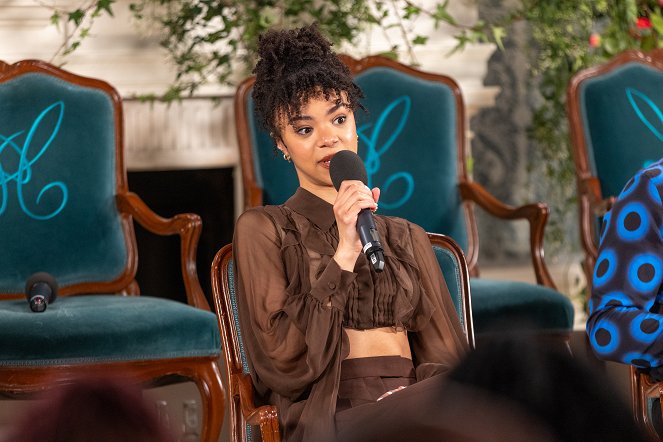 La Reine Charlotte : Un chapitre Bridgerton - Événements - Queen Charlotte: A Bridgerton Story press event at Claridges on February 14, 2023 in London, England