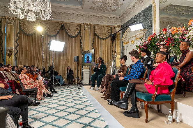 Sarolta királyné – Egy Bridgerton-történet - Rendezvények - Queen Charlotte: A Bridgerton Story press event at Claridges on February 14, 2023 in London, England