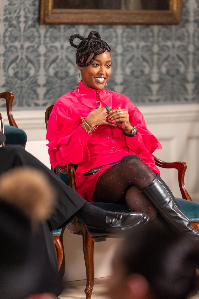 La Reine Charlotte : Un chapitre Bridgerton - Événements - Queen Charlotte: A Bridgerton Story press event at Claridges on February 14, 2023 in London, England