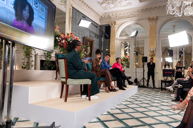 Queen Charlotte: A Bridgerton Story - Events - Queen Charlotte: A Bridgerton Story press event at Claridges on February 14, 2023 in London, England