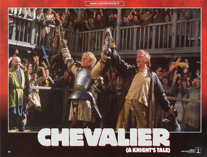 Chevalier - Cartes de lobby - Heath Ledger, Paul Bettany