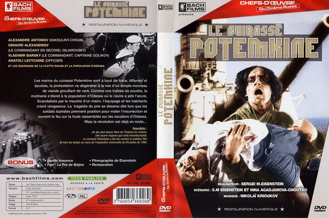 El acorazado Potemkin - Carátulas