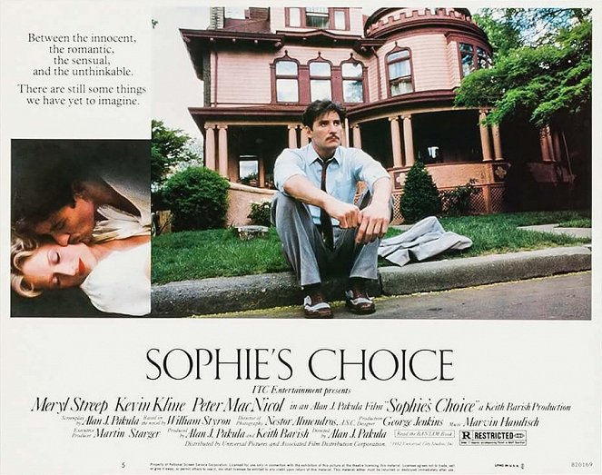 Sophies Entscheidung - Lobbykarten - Kevin Kline