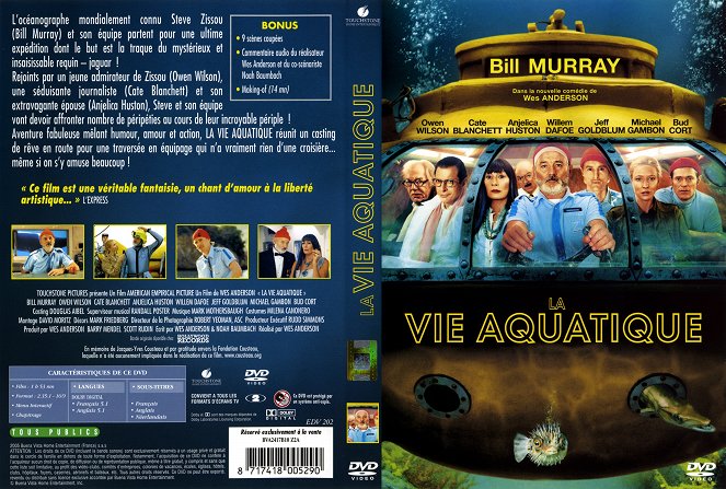 The Life Aquatic with Steve Zissou - Covers