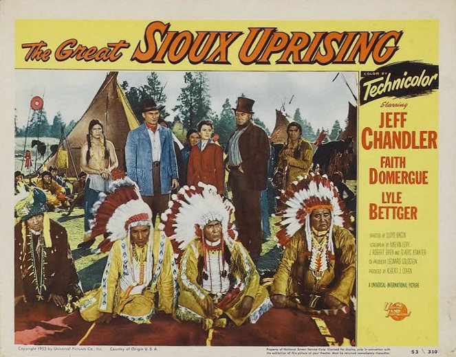 La carga de los indios sioux - Fotocromos
