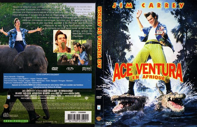 Ace Ventura: Zew natury - Okładki