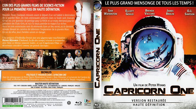 Capricorne One - Couvertures