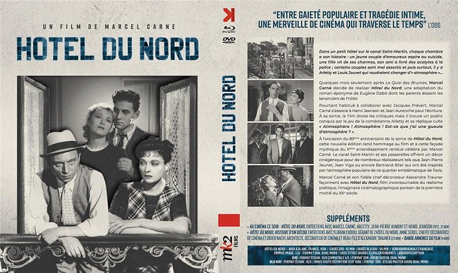 Hôtel du Nord - Borítók