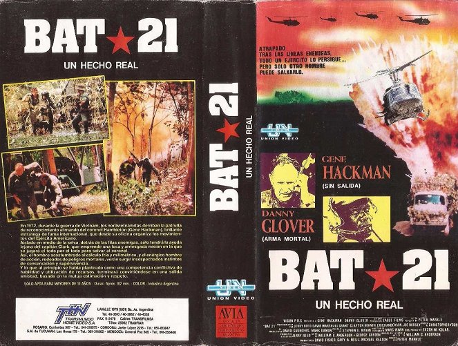 Bat 21 - Carátulas