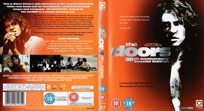 The Doors: O Mito de Uma Geração - Capas
