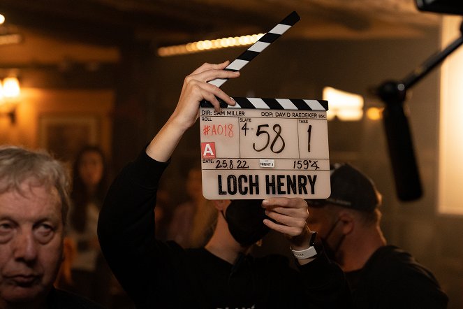 Černé zrcadlo - Loch Henry - Z nakrúcania