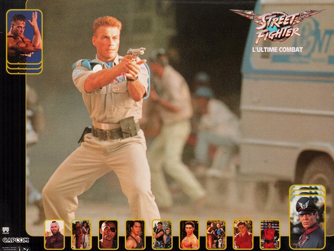 Street Fighter - L'ultime combat - Cartes de lobby - Jean-Claude Van Damme