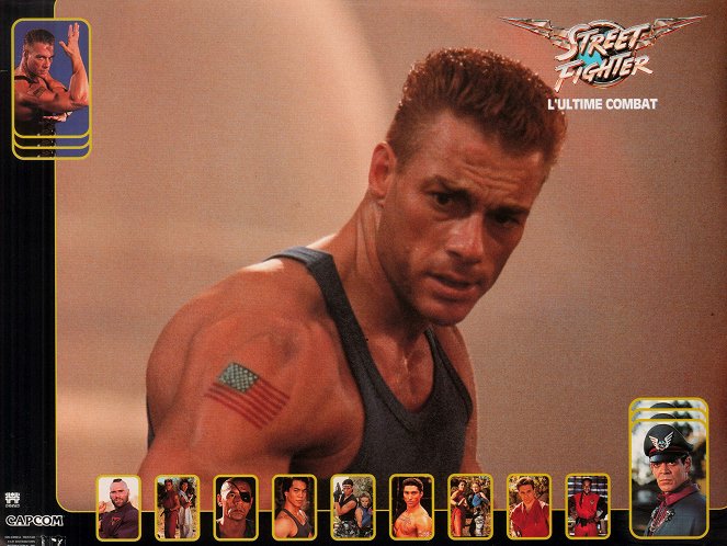Street Fighter - A Batalha Final - Cartões lobby - Jean-Claude Van Damme