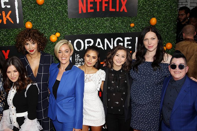 Orange Is the New Black - Série 5 - Z akcí - New York Season 5 Premiere on June 9, 2017 - Yael Stone, Jackie Cruz, Diane Guerrero, Kimiko Glenn, Laura Prepon, Lea DeLaria