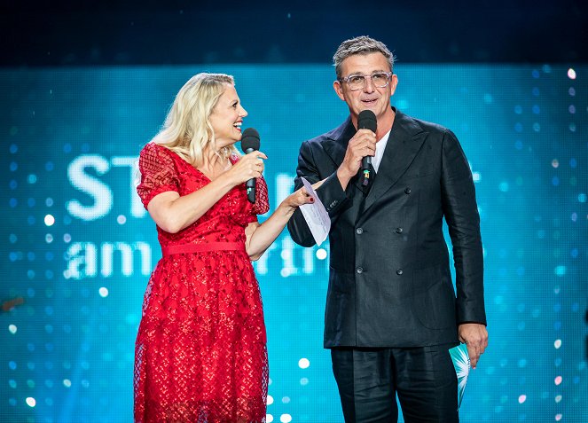 Starnacht am Wörthersee - Werbefoto - Barbara Schöneberger, Hans Sigl