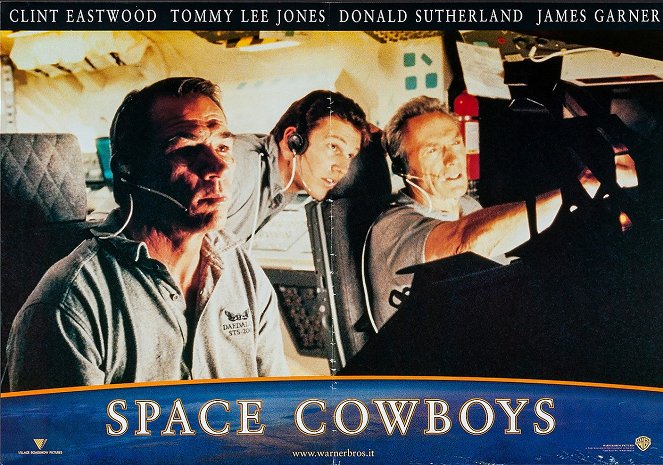 Space Cowboys - Cartes de lobby - Tommy Lee Jones, Loren Dean, Clint Eastwood