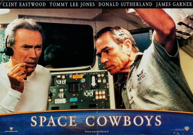 Kosmiczni kowboje - Lobby karty - Clint Eastwood, Tommy Lee Jones