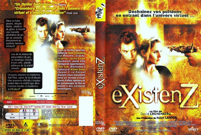 eXistenZ - Carátulas