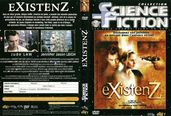 eXistenZ - Az élet játék - Borítók