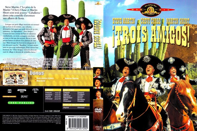 Trzej Amigos - Okładki