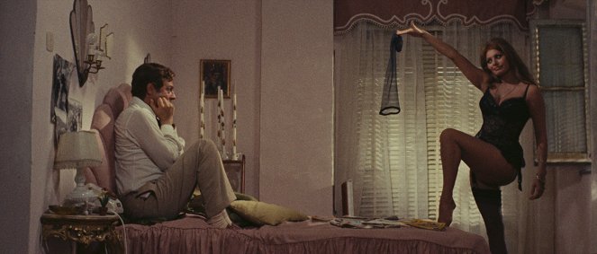 Včera, dnes a zítra - Z filmu - Marcello Mastroianni, Sophia Loren