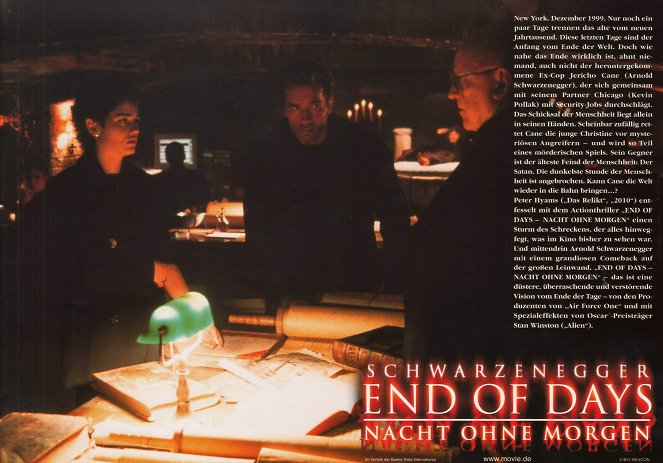 End of Days - Lobby Cards