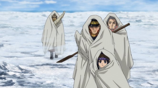 Golden Kamuy - Karafuto daššucu - Do filme